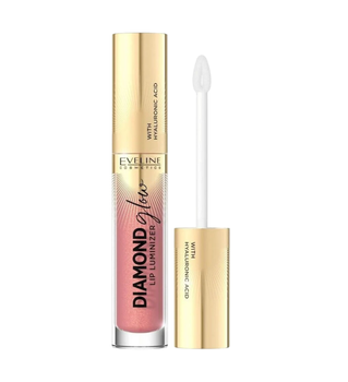 Блиск для губ EVELINE Top coat "Diamond Glow lip luminizer" 04 4.5 мл. 3684