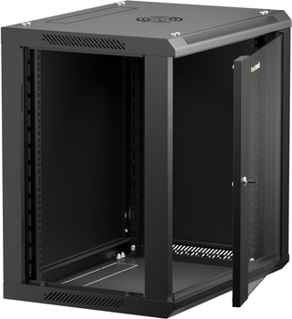 Szafa wisząca serwerowa Netrack 19" 12U 600x450 Black (019-120-645-022)