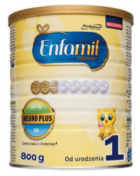 Mleko modyfikowane dla dzieci Enfamil 1 Premium 800 g (8712045013830)