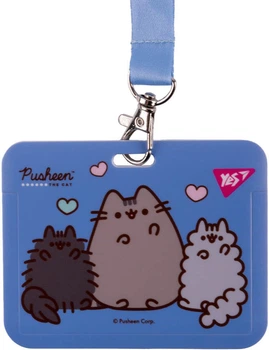 Горизонтальний бейдж на стрічці YES Pusheen слайдер (940394) (5056574451217)