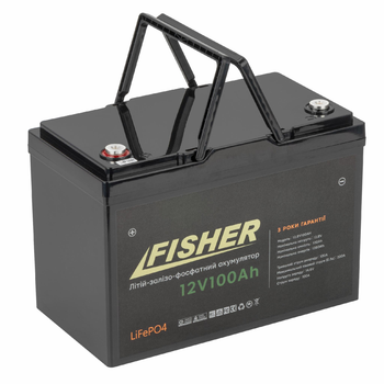 Аккумулятор LifePO4 Fisher 12.8V 100Ah