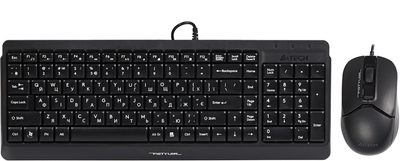 Комплект проводной A4Tech Fstyler F1512 USB Black (4711421957939)