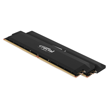 Модуль пам'яті Crucial Pro Overclocking Black DDR5-6400 32GB (2x16GB) (CP2K16G64C38U5B)