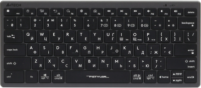 Клавиатура беспроводная A4Tech FBX51C Wireless/Bluetooth Grey (4711421969765)