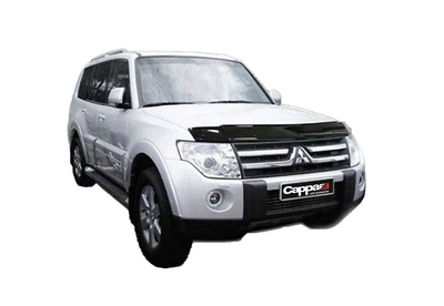 Дефлектор капота для Mitsubishi Pajero Wagon 4 2006-2019, Мухобійка капота Mitsubishi Pajero Wagon 4
