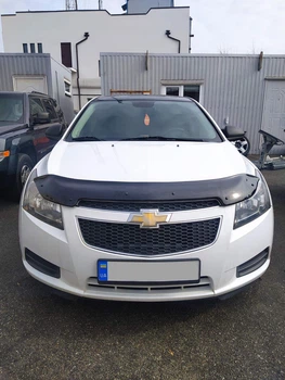 Chevrolet Cruze 2009-2015 Дефлектор капота Eurocap
