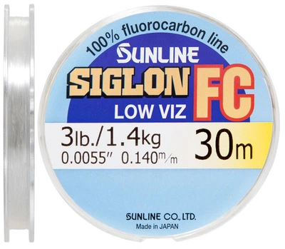 Флюорокарбон Sunline SIG-FC 30m 0.350mm 8.0kg поводковый