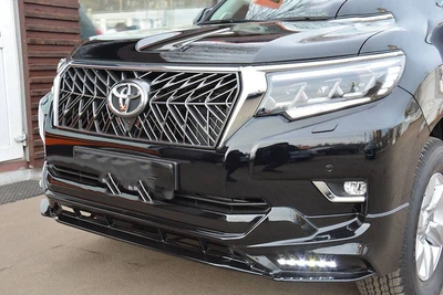 Решетка 2017-2025 (TRD) Только решетка (без хром ресничек) для Toyota Land Cruiser Prado 150