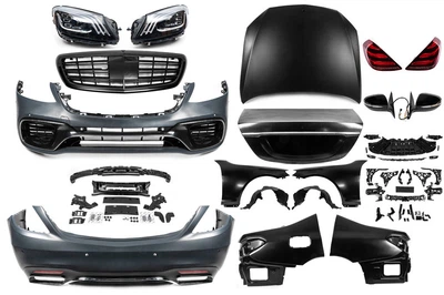 Комплект рестайлинга AMG S63 W222 для Mercedes S-class W221
