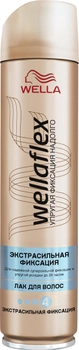 Лак для волос Wella Wellaflex Экстрасильная фиксация 250 мл (4056800114061)