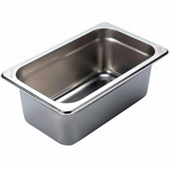 Гастроемкость из нержавеющей стали FoREST GN 1/4 (26.5x16.2см; h 10 см; 2.6л)