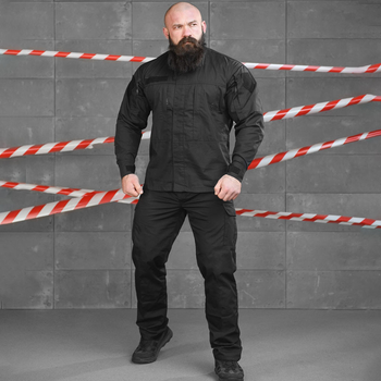 Тактична форма Guard Кітель + Штани чорна розмір S