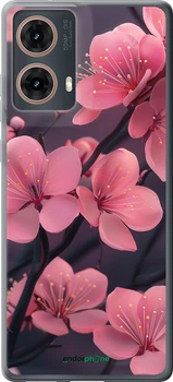 Чехол на Motorola Moto G85 5G Пурпурная сакура "6075u-3780-70447"