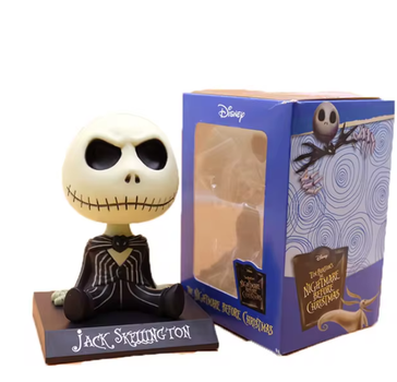 Фігурка в авто Джек Скеллінгтон 11СМ. Кошмар перед Різдвом фігурка іграшка Джек Скеллінгтон