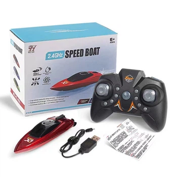 Скоростной мини катер Speed Boat, на радиоуправлении, красный