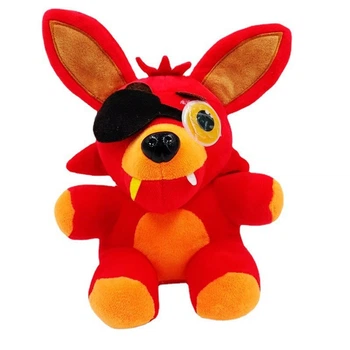 Мягкая игрушка Фокси (Foxy) герой Пять ночей с Фредди (Five nights at freddy's). 25 см