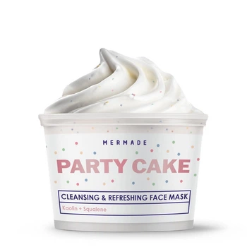 Кремовая маска для лица с каолином, скваланом и сферами Mermade Party Cake, 100 г (MRFS004)