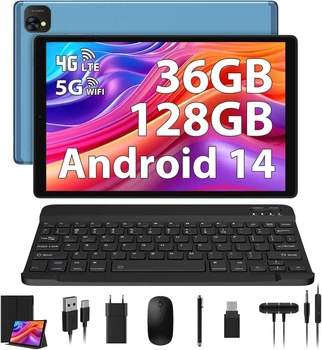 Планшет 10.1" Full HD PIXPEAK L60 12+24/128Gb 4G 2-SIM 8 ядер Android 14 8000 mAh Блакитний (102052992) - Б/В