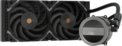Система жидкостного охлаждения Valkyrie Dragonfang 240 ARGB Black (VK-AIODR240B)