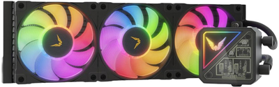 Система жидкостного охлаждения Valkyrie V360 Lite ARGB Black (VK-AIOVL360B)
