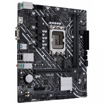 Материнська плата Socket_1700 Asus Prime H610M-K D4 (mATX, Intel H610, 2x DDR4, max. 64GB)