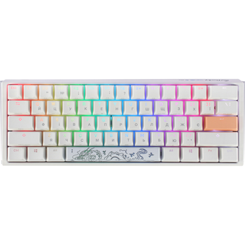 Клавиатура Ducky One 3 Mini Cherry MX Brown RGB White (DKON2161ST-BUAPXPWWWSC1) UA [125718]