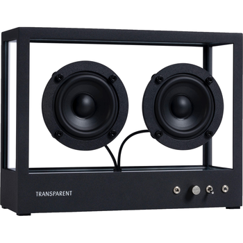 Портативная акустика Small Transparent Speaker STS-B Black [128068]