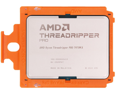 Процесор AMD Ryzen Threadripper PRO 7975WX WOF (100-100000453WOF) (Socket TR5, 64T, 5.3 ГГц, Box)