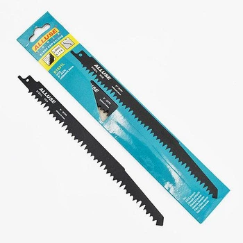 Полотно для шабельної пилки Alluse S1531K 240 мм (по дереву, швидкий різ, HCS)