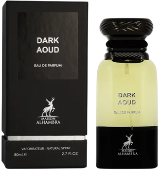 Парфумована вода унісекс Maison Alhambra Dark Aoud 80 мл (6291108735817)