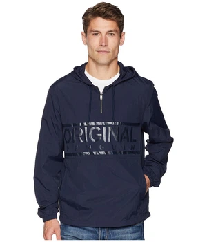 Ветровка-анорак Original Penguin Tonal Logo Print Color: Dark Sapphire XL