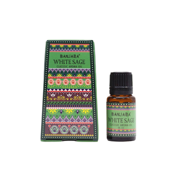 Ароматическое масло Белый Шалфей White Sage 10мл Banjara 8901234568781