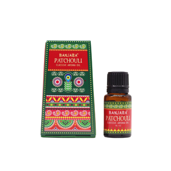 Ароматична олія Пачулі Patchouli 10мл Banjara 8901234568651