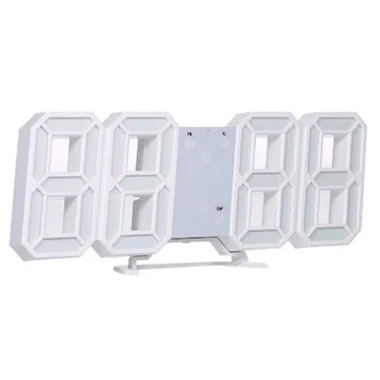 Годинник настільний VST LY-1089 White LED біле підсвічування