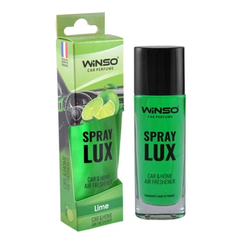 Ароматизатор воздуха Winso Spray Lux Lime 55мл цитрусовый освежитель воздуха для дома и офиса ароматизатор воздуха (LO-TH_11C)
