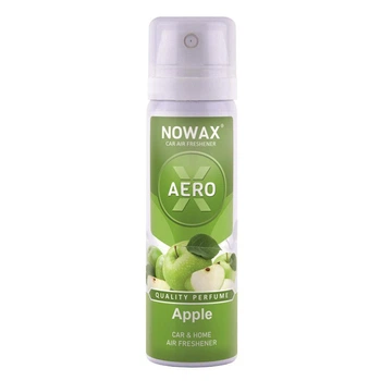 Ароматизатор Nowax X Aero Apple 75ml фруктовый освежитель воздуха для дома и машины аэрозольный спрей (LO-TH_11C)