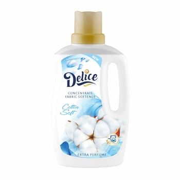 Кондиционер для белья Delice Cotton Soft 1л универсальный смягчитель для стирки одежды ароматизатор (IO-JU_22B)