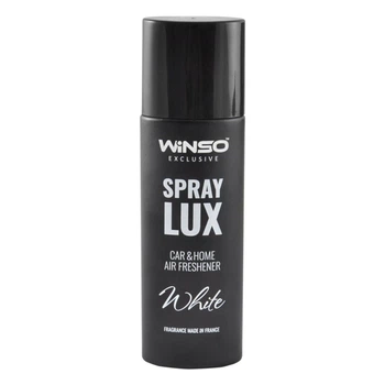 Ароматизатор Winso Spray Lux Exclusive White 55мл стеклянный флакон для дома и путешествий парфюм аэрозоль (LO-TH_11C)