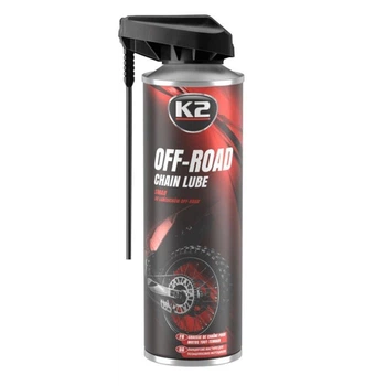 Смазка для цепей K2 Off PRO Chain Lube 250мл синтетическая аэрозоль для мотоциклов и велосипедов защита от коррозии (LO-TH_11C)