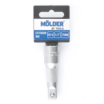 Удлинитель головки Molder Cr-V 1/2" 75мм для автомобиля универсальный под торцевую головку удлинитель для ремонта (LO-TH_11C)