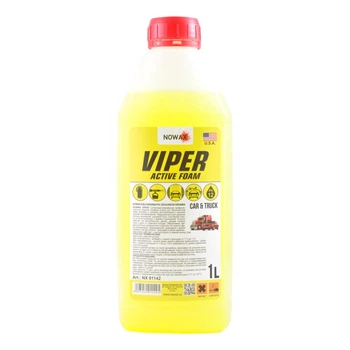 Активная пена Nowax Viper Active Foam 1л суперконцентрат для бесконтактной мойки авто очищение автомобиля пенообразователь (IO-JU_22B)
