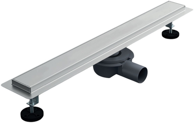 Трап для душу лінійний ASG 06 INOX Double Lock 900х70 c поворотним сифоном 360°