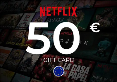 Подарункова карта Netflix Gift Card 50 EUR (Europe)