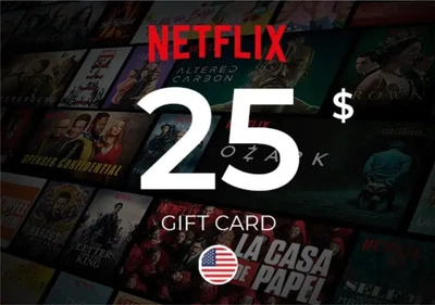 Подарочная карта Netflix Gift Card 25 USD (USA)