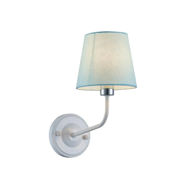 Бра Candellux YORK 1x60w E14 метал текстиль білий (50401102)