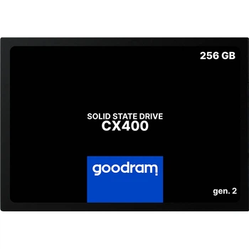 SSD Goodram CX400 Gen.2 256 ГБ, 2,5", SATA III, 3D TLC(DL_60BF6327F0F9)