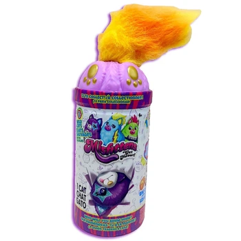 Сюрприз іграшка мякий котик у банку W2