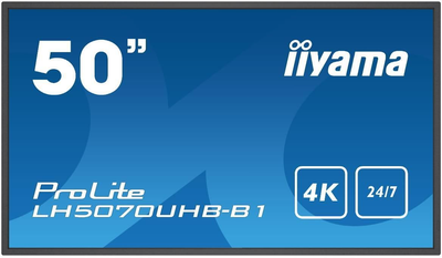 Монітор Iiyama Digitalsignage Prolite Lh5070Uhb-B1 50"