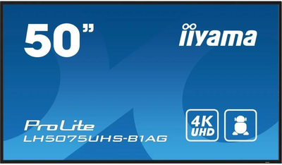 Монітор Iiyama 50" ProLite LH5075UHS-B1AG