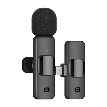 Беспроводной петличный микрофон ArmorStandart ASM2 USB type-C black (ARM80110)